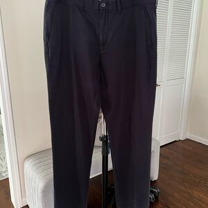 J. Crew Black Chinos Classic Straight-Leg